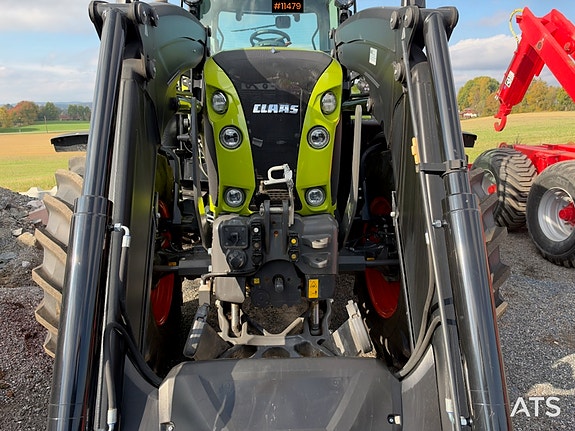 CLAAS Arion 650 4x4 Traktor m/ frontlaster og skuffe – 700 timer og 2 sett dekk! 14 of 30