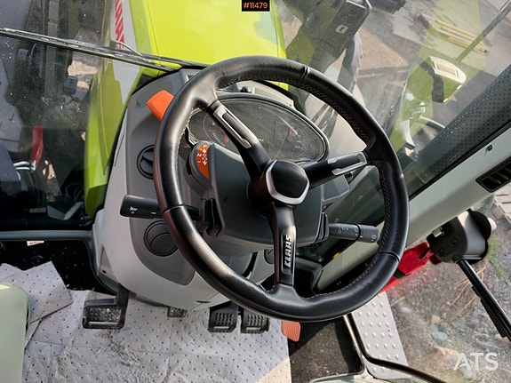 CLAAS Arion 650 4x4 Traktor m/ frontlaster og skuffe – 700 timer og 2 sett dekk! 30 of 30