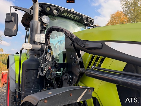 CLAAS Arion 660 m/ Frontlaster – 2750 timer 16 of 30