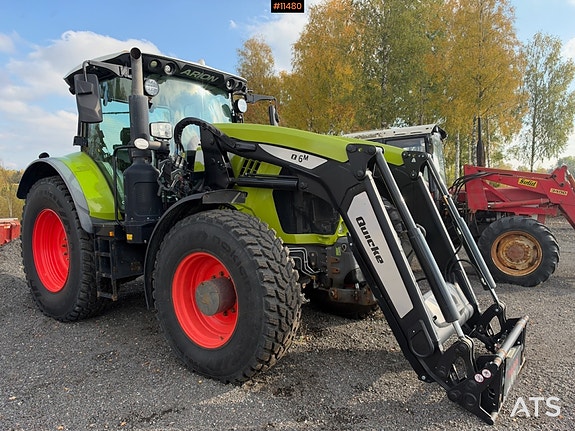 CLAAS Arion 660 m/ Frontlaster – 2750 timer 8 of 30