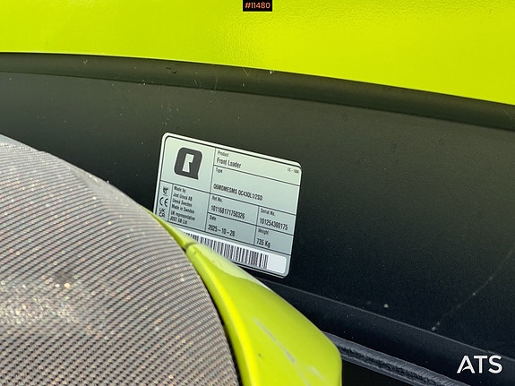 CLAAS Arion 660 m/ Frontlaster – 2750 timer 15 of 30