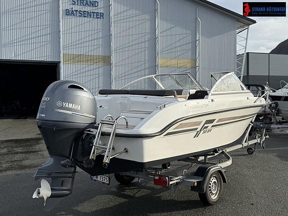 Finnmaster 55BR m/Yamaha 100hk og Tredal båthenger 7 of 30