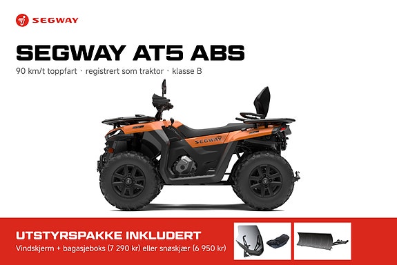 Segway AT5 ABS – SNØSKJÆR ELLER VINDSKJERM PÅ KJØPET 2 of 7