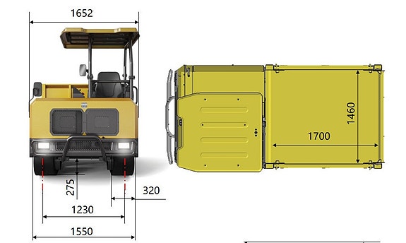 Attack 6 tonn dumper 3 tonn nyttelast 12 of 21