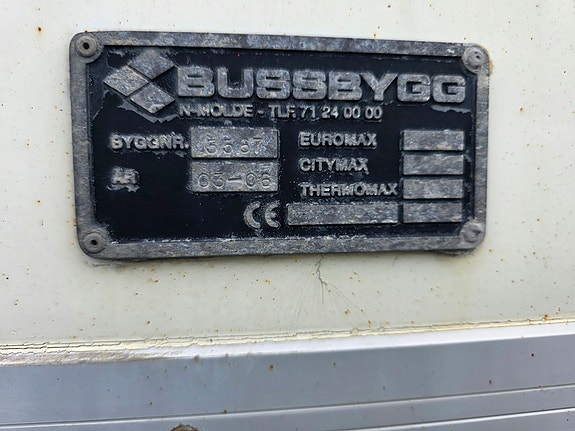 HFR  / Bussbygg Semitrailer m/ Carrier 2 soner aggregat 13 of 21