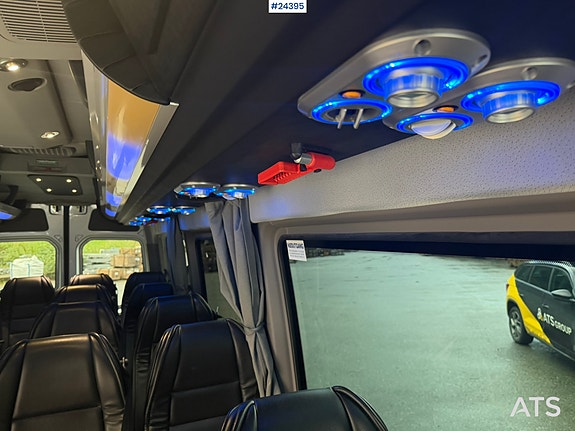 Mercedes-Benz Sprinter mini buss m/ sitteplasser for 16+2 og godkjent for 2 rullestolbrukere 27 of 30
