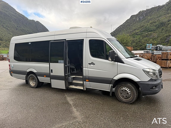 Mercedes-Benz Sprinter mini buss m/ sitteplasser for 16+2 og godkjent for 2 rullestolbrukere 4 of 30