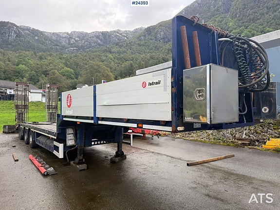 Istrail 3 akslet Maskinsemi m/ hydraulisk kjørebroer 6 of 30