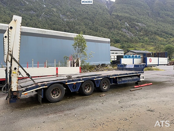 Istrail 3 akslet Maskinsemi m/ hydraulisk kjørebroer 8 of 30