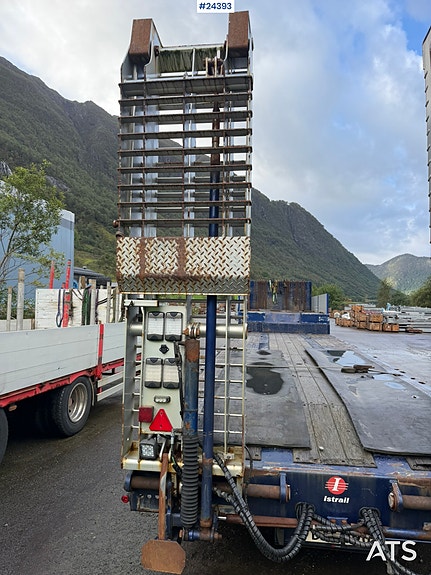 Istrail 3 akslet Maskinsemi m/ hydraulisk kjørebroer 30 of 30