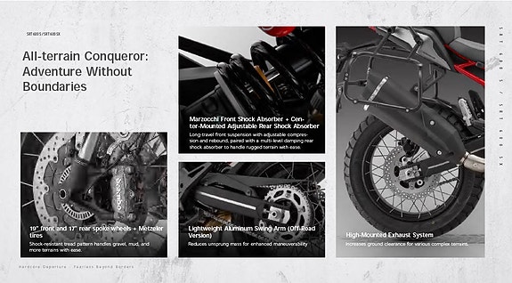 QJ Motor SRT 600SX Koff.sett/Varme/TPMS/Nav/X-Lys/Bøyler/Støtte/ 9 of 30