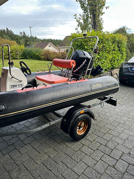 Smartrib 3,50 RIB – Mercury 10hk 4-takt + henger 3 of 27