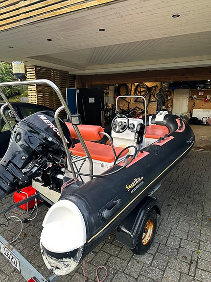 Smartrib 3,50 RIB – Mercury 10hk 4-takt + henger 9 of 27