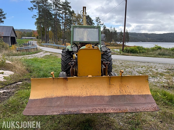 Deutz D 5505 traktorgraver - Hymas graveaggregat - 6125 timer - MVA fri 8 of 30