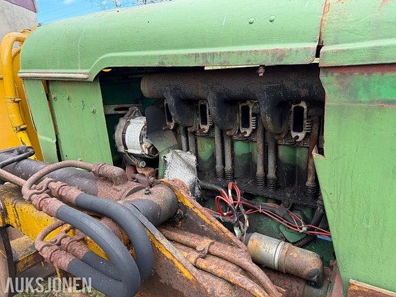 Deutz D 5505 traktorgraver - Hymas graveaggregat - 6125 timer - MVA fri 19 of 30