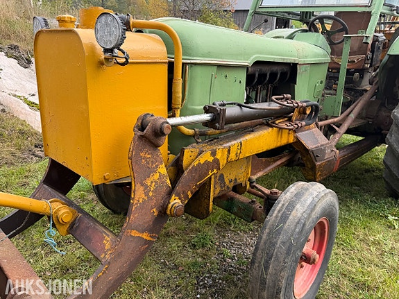 Deutz D 5505 traktorgraver - Hymas graveaggregat - 6125 timer - MVA fri 9 of 30