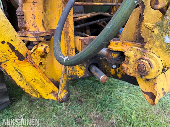 Deutz D 5505 traktorgraver - Hymas graveaggregat - 6125 timer - MVA fri 23 of 30