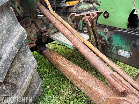 Deutz D 5505 traktorgraver - Hymas graveaggregat - 6125 timer - MVA fri 29 of 30
