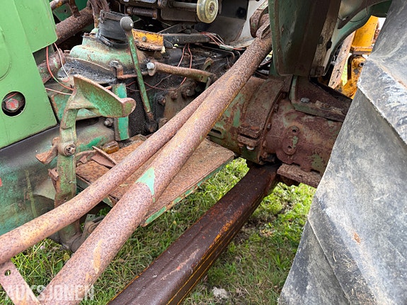 Deutz D 5505 traktorgraver - Hymas graveaggregat - 6125 timer - MVA fri 20 of 30