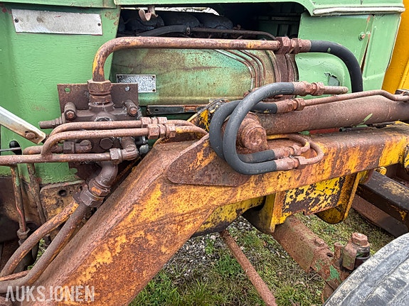 Deutz D 5505 traktorgraver - Hymas graveaggregat - 6125 timer - MVA fri 30 of 30
