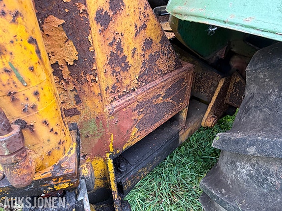 Deutz D 5505 traktorgraver - Hymas graveaggregat - 6125 timer - MVA fri 27 of 30