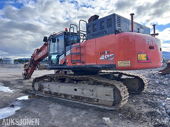 Hitachi 2021 Hitachi ZX490LCH-7 - 10 650 timer - 296 kW - 52 200 kg - Klepp Mek hurtigfeste - Novatron Xite 10 of 30