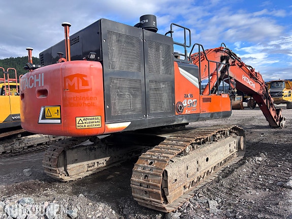 Hitachi 2021 Hitachi ZX490LCH-7 - 10 650 timer - 296 kW - 52 200 kg - Klepp Mek hurtigfeste - Novatron Xite 12 of 30