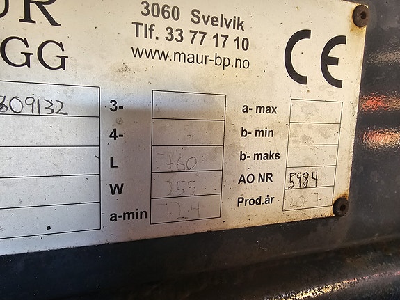 Volvo 540 FMX 6x4 tippbil med Alukasse 26 of 30