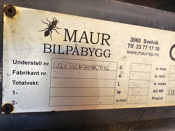 Volvo 540 FMX 6x4 tippbil med Alukasse 25 of 30