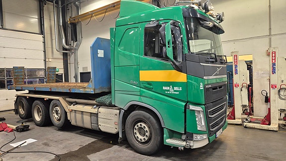 Volvo FH540 , 8x2 PUSHER-TRIDEM , JOAB L24-5600 KROK  M/RADIO-STYRING, ::: KOMMER FOR SALG 2 of 9