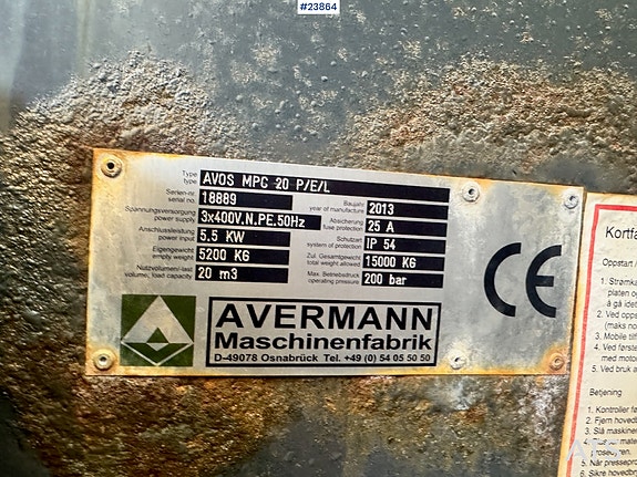 Avermann Avos MPC20 Komprimator 10 of 11