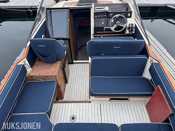 Draco 24 Styling båt med rep objekt Mercruiser 200 hk motor - ingen minstepris 6 of 18