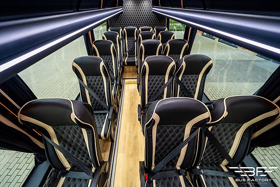 Mercedes-Benz Sprinter 519 XXL Luxury Line | 2026 | 190 HK | 22+1+1 / 19+1+1 | VIP | 360° kamera | Automat | M3 Klar for levering kr 1649000+mva 13 of 25