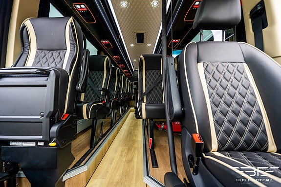 Mercedes-Benz Sprinter 519 XXL Luxury Line | 2026 | 190 HK | 22+1+1 / 19+1+1 | VIP | 360° kamera | Automat | M3 Klar for levering kr 1649000+mva 18 of 25