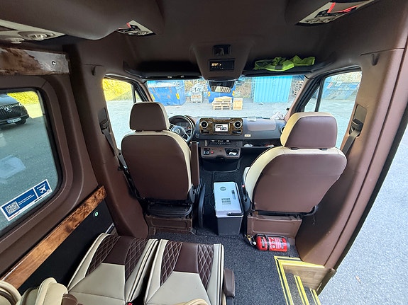 Mercedes-Benz Mercedes-Benz Sprinter VIP V6 190 HK | 2019 | Eksklusivt interiør | Automat | 16 of 25