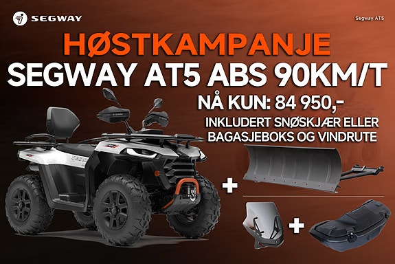 Segway Snarler AT5L ABS brems/90km/t, 5 Års Garanti, 4x4 2 of 10