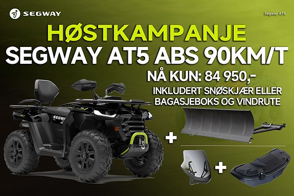 Segway Snarler AT5L ABS brems/90km/t, 5 Års Garanti, 4x4 3 of 10