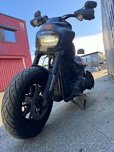 Harley-Davidson FXFB Fat Bob Dull Boy MÅ SEES! 4 of 24
