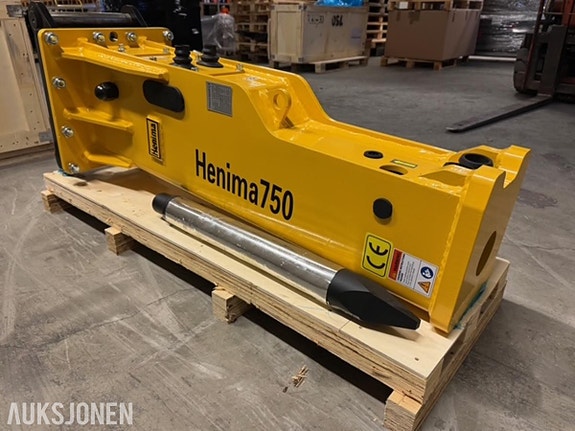 Andre NY HENIMA PIGGHAMMER TIL 6-9 TONNS GRAVEMASKIN S50 M/GARANTI 11 of 14