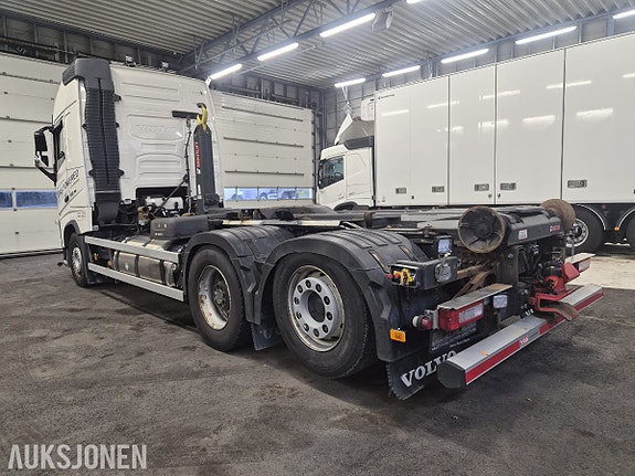 Volvo FH 460 6x2 LNG krokløft, ADR, VEB+, retarder, Multilift 2 of 10