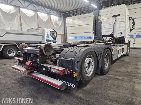 Volvo FH 460 6x2 LNG krokløft, ADR, VEB+, retarder, Multilift 4 of 10