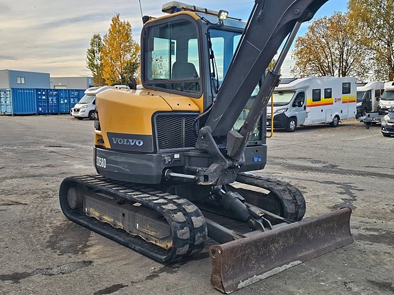 Volvo ECR58D, 2017 Mod, 4645 timer, Rototilt, S50-Freste, pusseskuff, ny sertifisering. 10 of 30