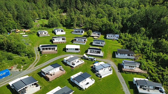 Kip vogn med spikertelt på Våberg Camping 9 of 22