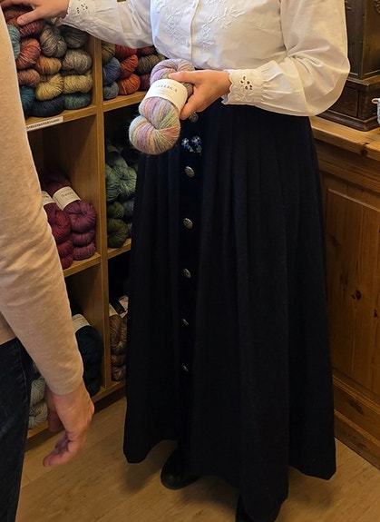 Ekte vintage skjørt fra Sportalm str 42