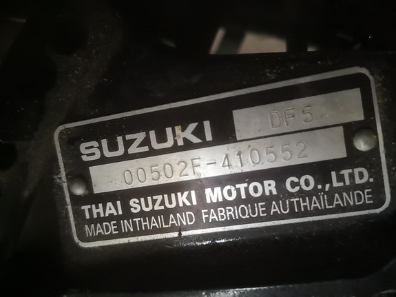 Suzuki 4 takt 5hp 3 of 7
