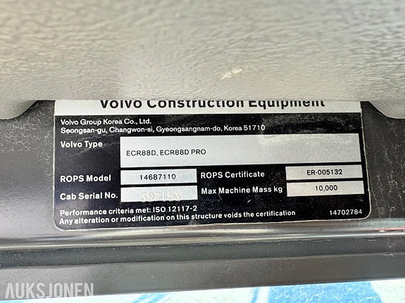 Volvo ECR88D 28 of 30
