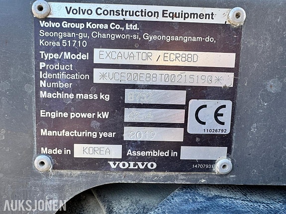 Volvo ECR88D 13 of 30