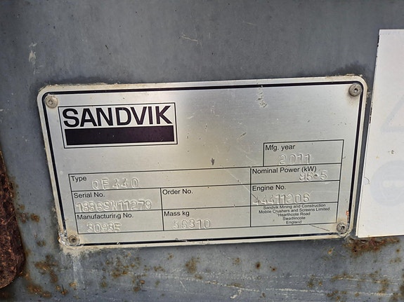Sandvik QE440 18 of 18