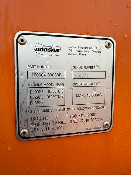 Doosan DL250 11 of 11