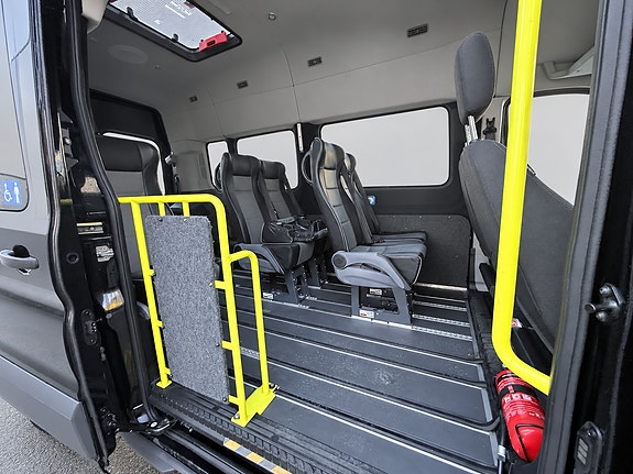 Ford Transit GODKJENT FOR 1 RULLESTOL KM 99500 12 of 13